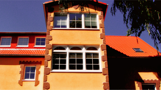 BinzHotel: Kastell in der Morgensonne