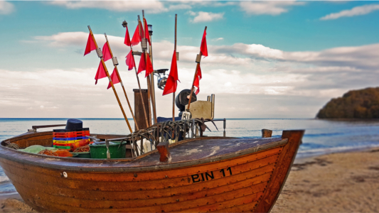 Binz: Idylle am Binzer Fischerstrand