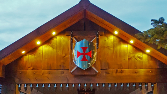 BinzHotel: Eingang zum Rittergut